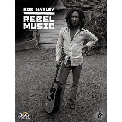 Pyramid Арт принт Pyramid Music: Bob Marley - Rebel Music