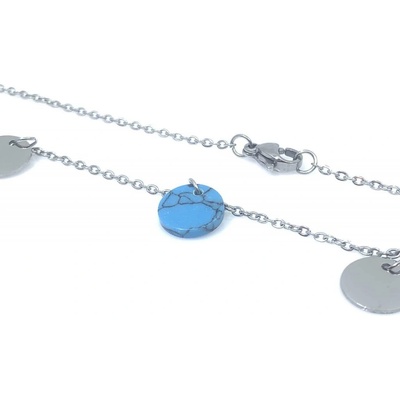 Jan Kos jewellery Řetízek s přívěskem z oceli 12118328