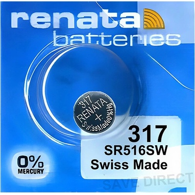 Renata 317 1 ks, silver oxide AARE011