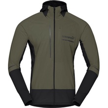Norrona senja Alpha90 Hood tmavozelená