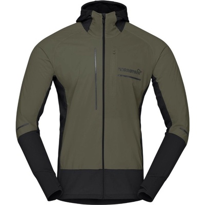 Norrona senja Alpha90 Hood tmavozelená