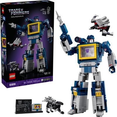 LEGO® Icons™ 10358 Transformers: Soundwave
