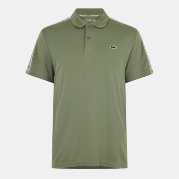 Image 1 of Lacoste Блуза с яка Lacoste Men's Logo Short Sleeve Polo Shirt - Khaki