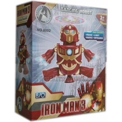 Детска играчка Танцуващ робот Iron man 3