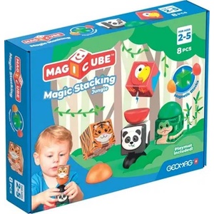 Geomag Магнитен конструктор Geomag - Magicube, Джунгла, 8 части (G311) - ozone