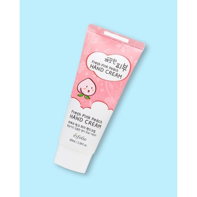 Esfolio Pure Skin Fresh Pink Peach Hand Cream hydratačný krém na báze extraktu z broskýň 100 ml