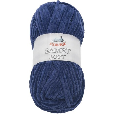 Vlnika Priadza Zamat Soft 100 g – 246 tmavomodrá