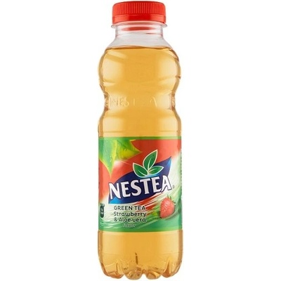 Nestea Zelený ľadový čaj s príchuťou jahody a aloe vera 0,5 l