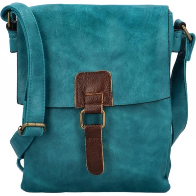 Paolo bags dámska crossbody kabelka Oresta modrá