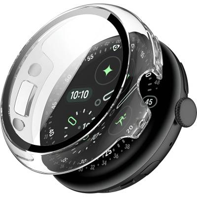 Techsuit Калъф с протектор за Google Pixel Watch 4 (45mm) - Techsuit Defense360 Pro - Прозрачен