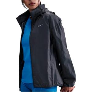 Nike Дамско яке за бягане Nike Women's Tempo Repel Running Jacket - Black / Reflective Silver (128-0636-0213)