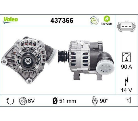 generátor VALEO 437366 437366