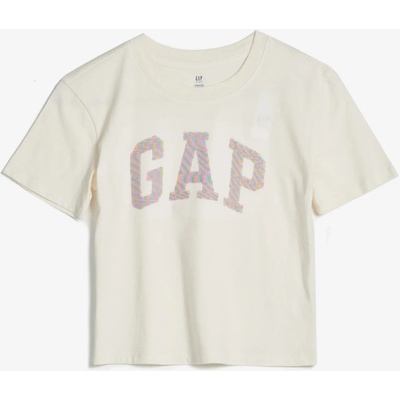 GAP Interactive Logo Тениска детска GAP | Byal | Момичешки | L