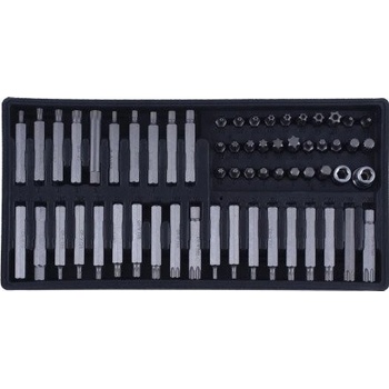 STAVTOOL Sada hlavíc zástrčných XZN, TRX a IMBUS 60 dielov PWT120