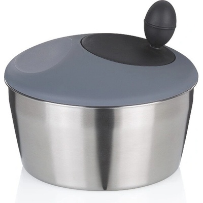Odstředivka na salát Romy nerez 18/10 stříbrná matná 12,0cm 24,5cm 4,0l KL-12149