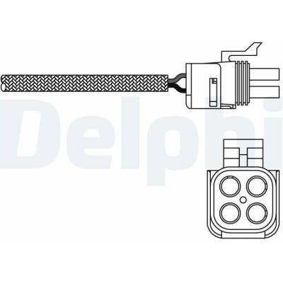Lambda sonda DELPHI ES20290-12B1 (ES2029012B1)