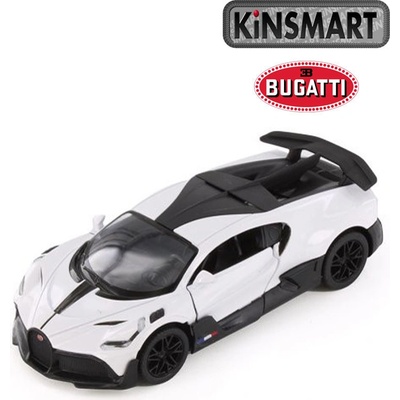 Kinsmart Bugatti Divo bílé 1:36