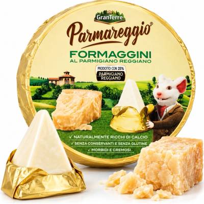 Granterre parmareggio parmazán 8 tavených kravských sýrů 140 g