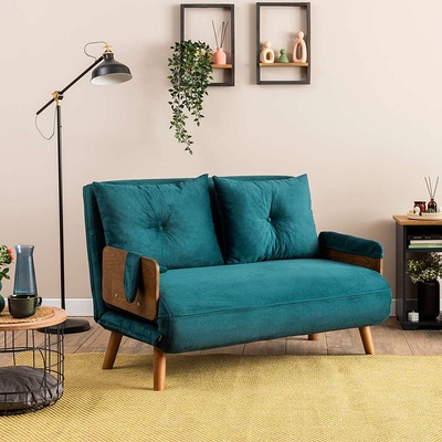 ASG Разтегателен диван cosmo - петролнозелено (8684283785476)