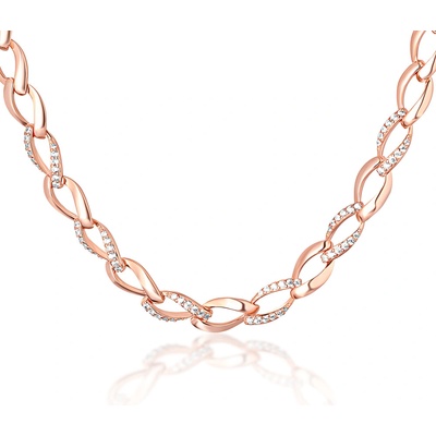 JVD Strieborný náhrdelník SVLN0205SH2RO42