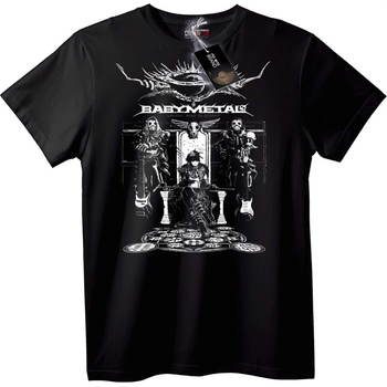 NOONEBRAND Тениска групата Babymetal - XXS, Black