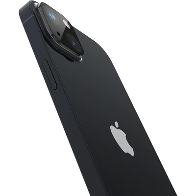 Techsuit Протектор за камера за iPhone 14 / iPhone 14 Plus - Пълно стъкло за камера - черен