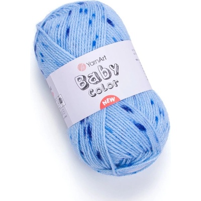 Yarn Art příze Baby Color 207 variace modré