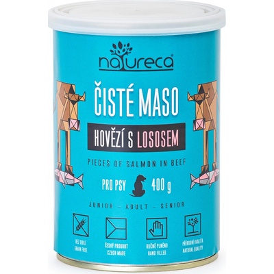 Natureca Adult hovädzia s lososom 400 g