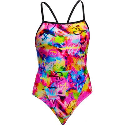 Funkita Дамски бански костюм Funkita Women's Single Strap One Piece Swimsuit - Tag Her - размер 42 (EU) (150-5660-1416)