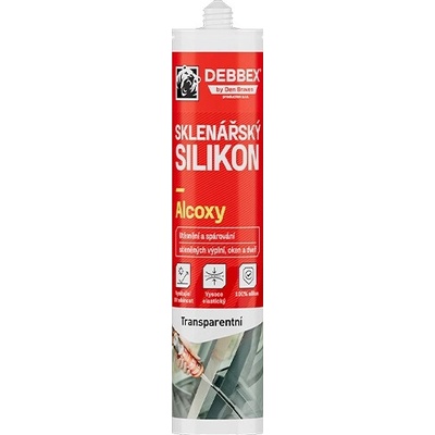 Den Braven Sklenársky silikón ALCOXY 280 ml