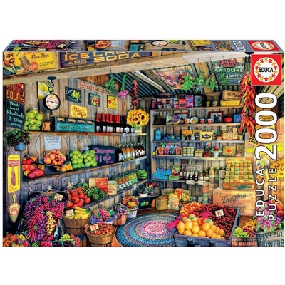 Educa Пъзел Educa - Магазин за хранителни стоки, 2000 части (EDU17128)