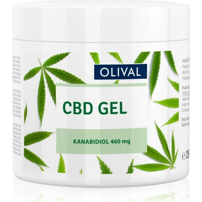 Olival CBD Gel osvěžující gel na unavené nohy 250 ml