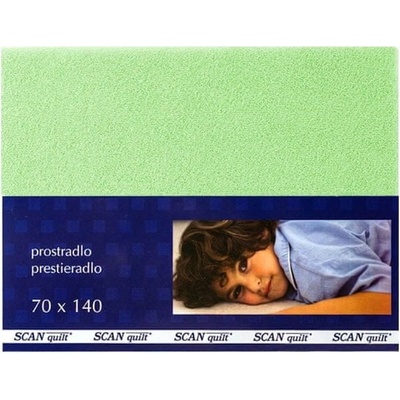 Scanquilt plachta froté zelenkavá 70x140