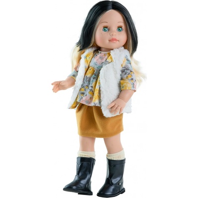 Paola Reina Realistická Bianca v kožíšku Paola Reina Soy Tú 42 cm