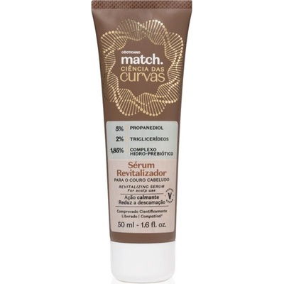 Match Science of Curves revitalizačné sérum pre pokožku hlavy 50 ml
