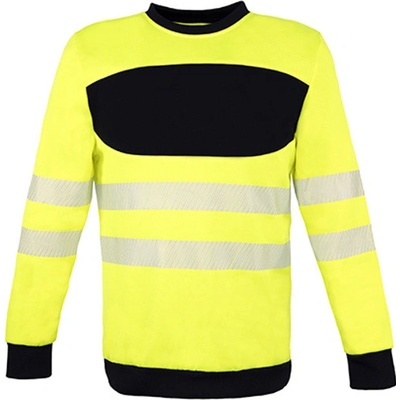 Korntex reflexná funkčná mikina KX1001 Signal Yellow