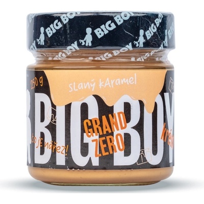 Big Boy Grand Zero slaný karamel 250 g