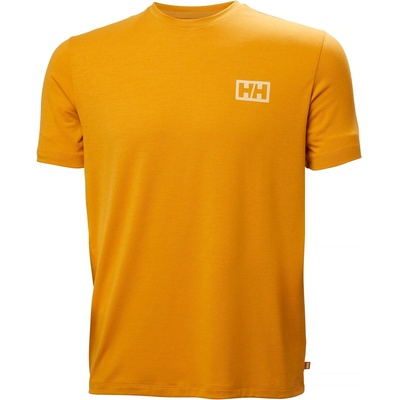 Helly Hansen Мъжка тениска Helly Hansen Skog Graphic T-Shirt - Mustard (216-7409-0312)