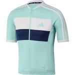 adidas Мъжка фланелка с къс ръкав за колоездене adidas Tempo Merino Jersey Cycling jersey - Semi Flash Aqua (056-4143-0113)