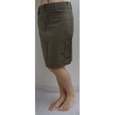 Horsefeathers sukně Resistance Twill olive