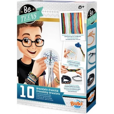 Buki France Творчески комплект Buki France - Направи си сам гривни за приятели (BKBE119)