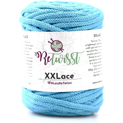 ReTwisst XXLace 18 modrá tyrkys
