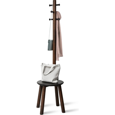Umbra HK Limited Umbra Закачалка със стол pillar stool - цвят орех (umbra-1014257-048)