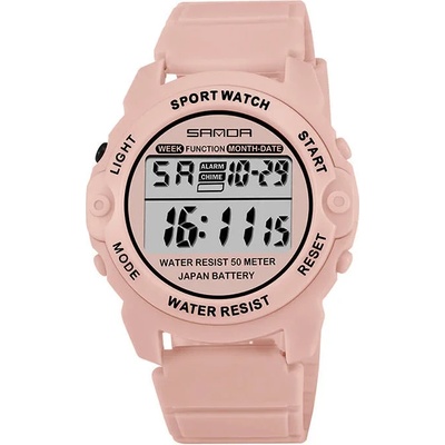 SANDA Детски дигитален часовник Sanda New Sport, Розов (SANDA-6003-PINK)