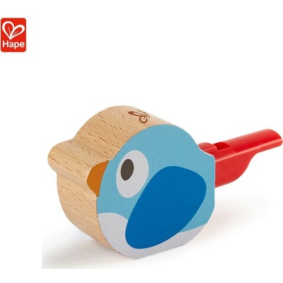 Hape - Свирка птиче - синьо H0473