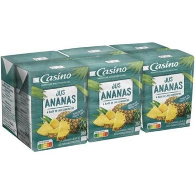 Casino Ananasová šťáva 6 x 200 ml
