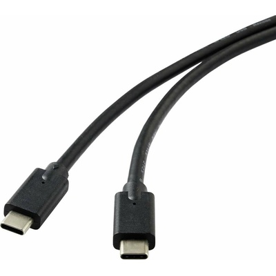 Renkforce RF-4531576 USB 3.2 Gen2x2 USB-C ® zástrčka 2m černý