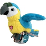 Jay@Play Интерактивна играчка Jay at Play Happy Yappers - Пиле Blue Parrot (9593) - baby