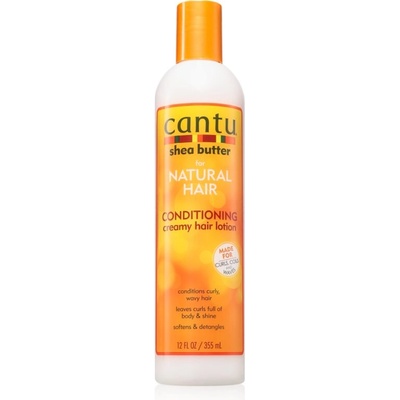 CANTU Shea Butter Creamy Lotion тоник за коса за естествен вид 355ml