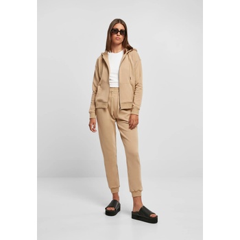 Urban Classics Дамски суичър с качулка бежов цвят Urban Classics Ladies Terry Zip HoodyUB-TB4075-03738 - Бежов, размер 5XL